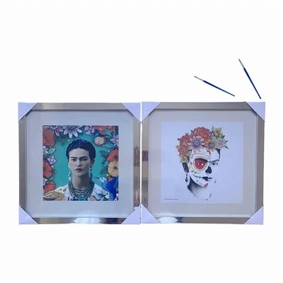 Çok Renkli Kanvas Tablo Çerçevesi